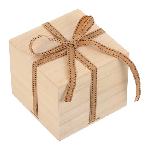 GLEAVI Kleine Holzbox Mit Deckel Aufbewahrungsbox Für Schmuck Und Uhren Schlüssel DIY-malerei Und Dekoration Robuste Paulownia-holzkonstruktion GLEAVI Kleine Holzbox Mit Deckel Aufbewahrungsbox Für Schmuck Und Uhren Schlüssel DIY-malerei Und Dekoration Robuste Paulownia-holzkonstruktion von GLEAVI