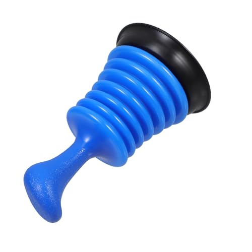 GLEAVI Kleiner Abfluss Pömpel mit Quetschmechanismus Schneller Rohrfrei für Waschbecken Bad und Dusche Tragbarer Sanitär Saugglocke Helfer für Küche und Badezimmer Vielseitiger von GLEAVI