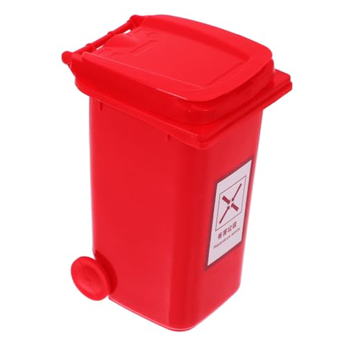 GLEAVI Kleiner Schreibtisch Mülleimer mit Sortierfunktion Praktischer Abfalleimer für Recycling und Aufbewahrung im Büro und Zuhause GLEAVI Kleiner Schreibtisch Mülleimer mit Sortierfunktion Praktischer Abfalleimer für Recycling und Aufbewahrung im Büro und Zuhause von GLEAVI