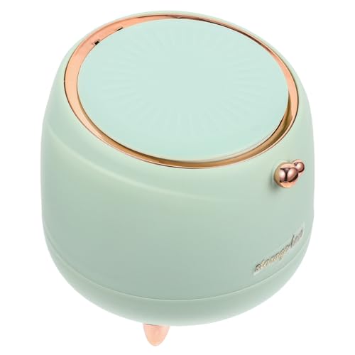GLEAVI Kleiner Tischmülleimer aus Robustem Kunststoff mit Deckel Kompakter Mini Abfalleimer für Bad Küche Büro und Wohnzimmer Praktischer Press Mechanismus Platzsparend und Langlebig GLEAVI Kleiner Tischmülleimer aus Robustem Kunststoff mit Deckel Kompakter Mini Abfalleimer für Bad Küche Büro und Wohnzimmer Praktischer Press Mechanismus Platzsparend und Langlebig von GLEAVI