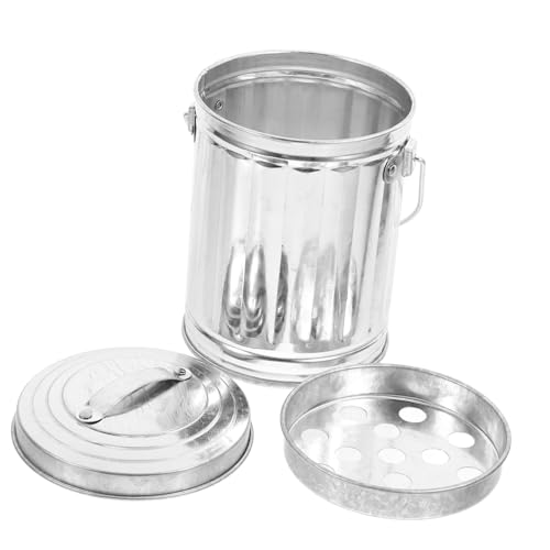 GLEAVI Kleiner Tischmülleimer mit Deckel aus Mini Abfalleimer für Schreibtisch Wiederverwendbar Leicht zu Reinigen für Büro und Zuhause GLEAVI Kleiner Tischmülleimer mit Deckel aus Mini Abfalleimer für Schreibtisch Wiederverwendbar Leicht zu Reinigen für Büro und Zuhause von GLEAVI
