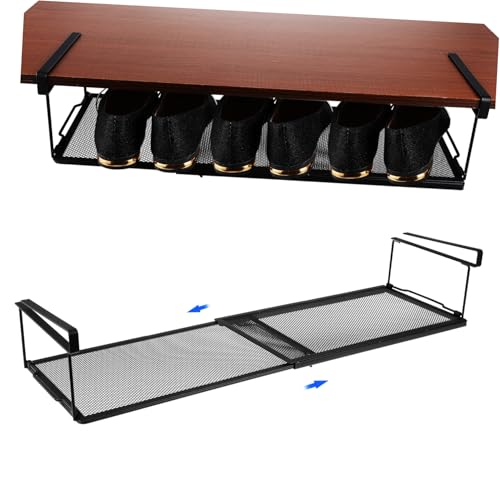 GLEAVI Küchen Organizer Vorratsschrank Hängeaufbewahrungshalter Schuhschränke Kleiner Unterregalkorb Modernes Erweiterbares Regal Unterregal Aufbewahrungsschrank Organizer Regal GLEAVI Küchen Organizer Vorratsschrank Hängeaufbewahrungshalter Schuhschränke Kleiner Unterregalkorb Modernes Erweiterbares Regal Unterregal Aufbewahrungsschrank Organizer Regal von GLEAVI