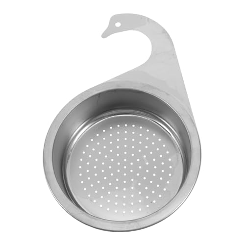 GLEAVI Küchensiebkorb Spülensieb Spüle Waschkorb Filter für Küchenspüle Abflusssiebkorb für die Spüle Ablaufsieb für Küchenspüle Körbe hängen Rostfreier Stahl Silver GLEAVI Küchensiebkorb Spülensieb Spüle Waschkorb Filter für Küchenspüle Abflusssiebkorb für die Spüle Ablaufsieb für Küchenspüle Körbe hängen Rostfreier Stahl Silver von GLEAVI