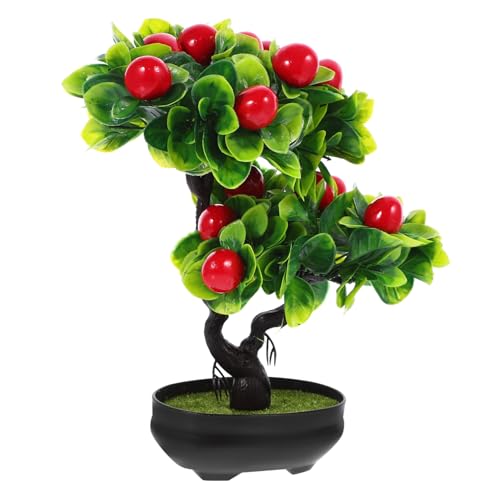 GLEAVI Künstlicher Bonsai Dekoration Realistische Tischpflanze für Büro und Zuhause Pflegeleichte Kunstpflanze mit Frischen Farben und Lebendigem Design Langlebig und Sicher für GLEAVI Künstlicher Bonsai Dekoration Realistische Tischpflanze für Büro und Zuhause Pflegeleichte Kunstpflanze mit Frischen Farben und Lebendigem Design Langlebig und Sicher für von GLEAVI