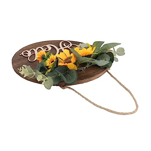 GLEAVI Künstlicher Sonnenblumenkranz Fresh Style Türkranz Langlebig Pflegeleicht Naturgetreu Wohnraumdekoration für Haustür und Innenbereich GLEAVI Künstlicher Sonnenblumenkranz Fresh Style Türkranz Langlebig Pflegeleicht Naturgetreu Wohnraumdekoration für Haustür und Innenbereich von GLEAVI