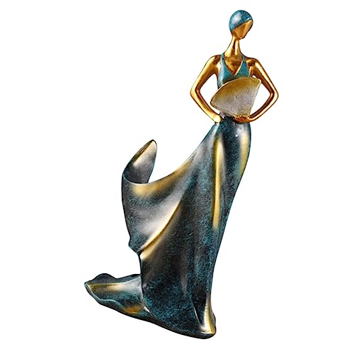 GLEAVI Kunstvoller Rotweinhalter Frauenfigur aus Resin Weinregal für Tischdekoration für Hochzeiten und Weinliebhaber und Praktisch von GLEAVI