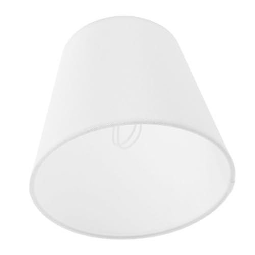 GLEAVI Lampenschirm aus Stoff für Tischlampe und Stehlampe Weißes Leinen als Ersatz für Wohnzimmer und Schlafzimmer Einfache Installation Schont die Augen von GLEAVI