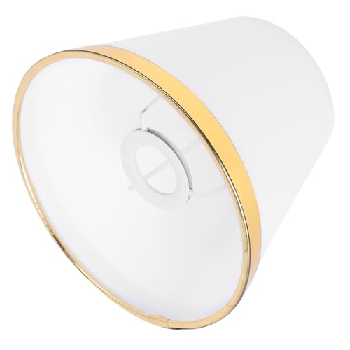 GLEAVI Dekorativer Lampenschirm aus Stoff für Tischlampen Modern Bruchfest für Wohnzimmer und Schlafzimmer Eleganter Tischlampenschirm von GLEAVI