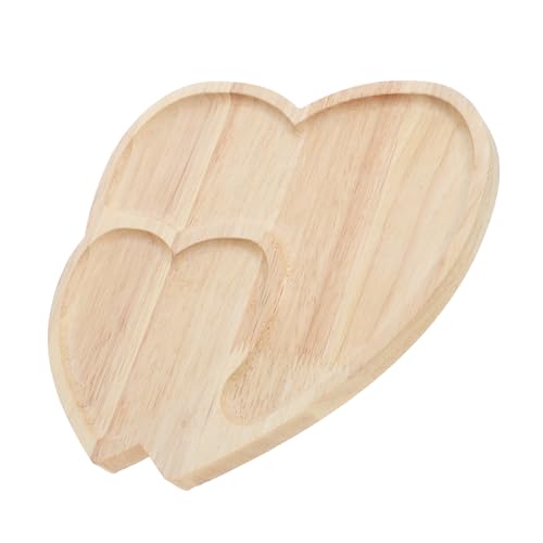 GLEAVI Liebe Tablett Süßigkeiten Tabletts in Herzform Platte Valentinstag-Essenstablett Obstteller Aufschlag Snacktablett zum Valentinstag Abendessen tablett hölzern Khaki GLEAVI Liebe Tablett Süßigkeiten Tabletts in Herzform Platte Valentinstag-Essenstablett Obstteller Aufschlag Snacktablett zum Valentinstag Abendessen tablett hölzern Khaki von GLEAVI