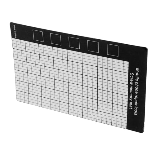 GLEAVI Magnetische Schraubenunterlage Werkzeug Organisationsmatte Magnetische Teileablage Schrauben Organizer Ablage Desktop Reparaturmatte von GLEAVI