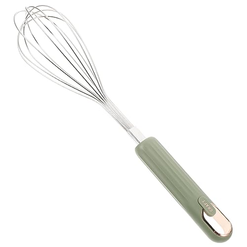 GLEAVI Manueller Eierbesen Handlicher Handmixer Ergonomischer Haushalts Ei Schneebesen für Schnelles Rühren und Mischen Küche Bäckerei Restaurant Geeignet von GLEAVI