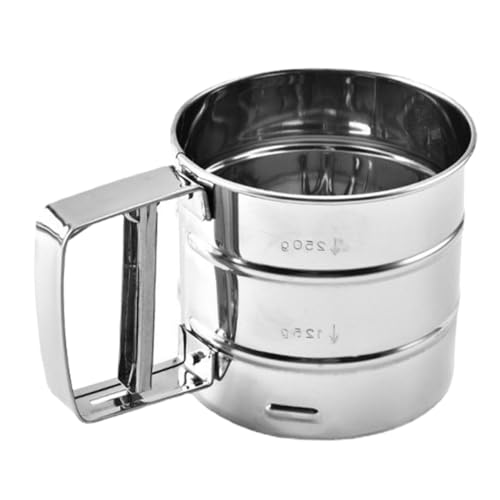 GLEAVI Mehlsieb Backen Bußgeld sieben kitchen filter siebservierer Handheld Küchensieb Siebmaschine feinsieb Mehlschaufel Mesh-Mehlfilter Backwerkzeug feinmaschiges Sieb Rostfreier Stahl GLEAVI Mehlsieb Backen Bußgeld sieben kitchen filter siebservierer Handheld Küchensieb Siebmaschine feinsieb Mehlschaufel Mesh-Mehlfilter Backwerkzeug feinmaschiges Sieb Rostfreier Stahl von GLEAVI
