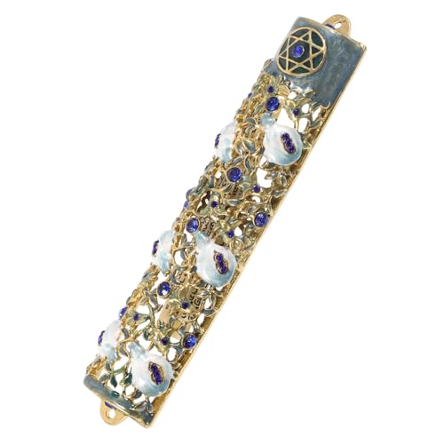 GLEAVI Mezuzah Türdekoration mit Segensschrift Jüdisches Hanukkah Accessoire Stilvolles Design für Eingangsbereich und Wände Symbolisiert und Tradition von GLEAVI