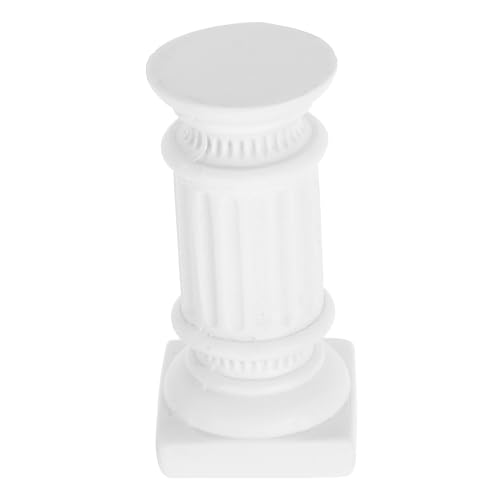 GLEAVI Mini Römische Säule aus Glattem Harz Dekorative Säule für Tischdekoration Vielseitig als Kerzenhalter Figurenbasis und Fotorequisite für Garten Büro und Zuhause GLEAVI Mini Römische Säule aus Glattem Harz Dekorative Säule für Tischdekoration Vielseitig als Kerzenhalter Figurenbasis und Fotorequisite für Garten Büro und Zuhause von GLEAVI