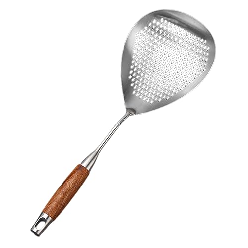 GLEAVI Nudelabsieb Löffel Hochtemperaturbeständig Große Kapazität Leicht zu Reinigen Küchenhelfer für Pasta und GLEAVI Nudelabsieb Löffel Hochtemperaturbeständig Große Kapazität Leicht zu Reinigen Küchenhelfer für Pasta und von GLEAVI