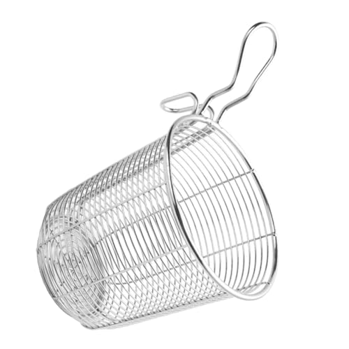 GLEAVI Nudelsieb mit Langem Griff Rostfreies Strainer für Heiße Töpfe zum Abseihen von Pasta Reis und Frittierten Speisen GLEAVI Nudelsieb mit Langem Griff Rostfreies Strainer für Heiße Töpfe zum Abseihen von Pasta Reis und Frittierten Speisen von GLEAVI