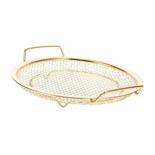 GLEAVI Ölfilterkorb Multifunktionale Fritteuse Grillplatte mit Feinem Netzdesign Effektive Ölabscheidung für Braten Dämpfen und Robuste Küchenhilfe GLEAVI Ölfilterkorb Multifunktionale Fritteuse Grillplatte mit Feinem Netzdesign Effektive Ölabscheidung für Braten Dämpfen und Robuste Küchenhilfe von GLEAVI