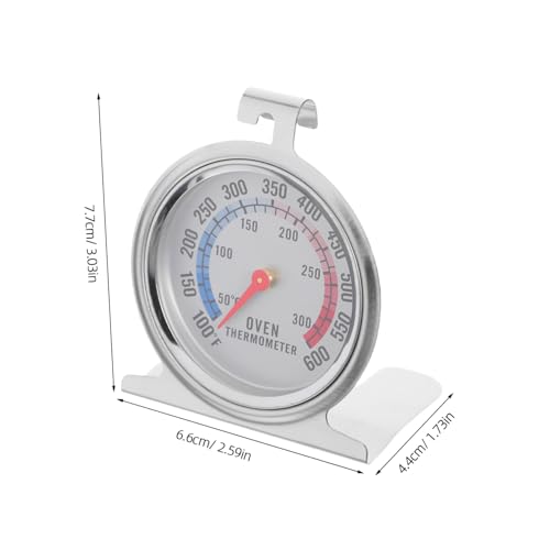 GLEAVI Ofenthermometer Edelstahl Hitzebeständig Dualer Aufstell Aufhängmodus Vielseitig für Backofen und Smoker Kompakt und Leicht Präzise Temperaturanzeige für Sicheres Kochen und Backen GLEAVI Ofenthermometer Edelstahl Hitzebeständig Dualer Aufstell Aufhängmodus Vielseitig für Backofen und Smoker Kompakt und Leicht Präzise Temperaturanzeige für Sicheres Kochen und Backen von GLEAVI