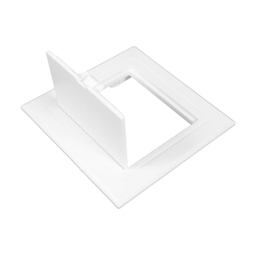 GLEAVI PVC Revisionsklappe Wasserdichtes Kunststoff Wandzugangspanel für Sanitär und Elektroinstallationen Weiße Abdeckplatte zur Rohrinspektion und Wartung im Badezimmer GLEAVI PVC Revisionsklappe Wasserdichtes Kunststoff Wandzugangspanel für Sanitär und Elektroinstallationen Weiße Abdeckplatte zur Rohrinspektion und Wartung im Badezimmer von GLEAVI