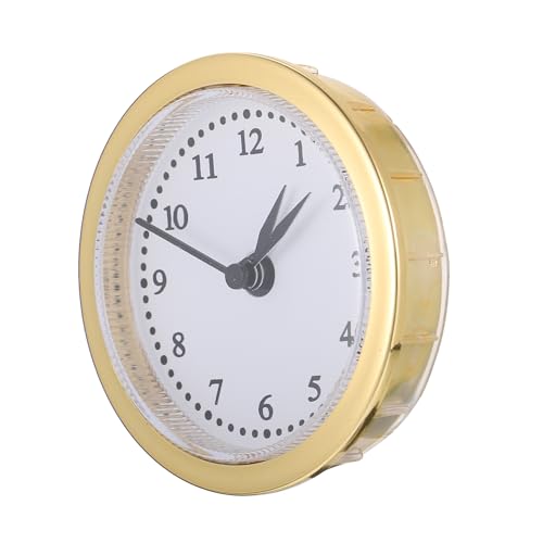 GLEAVI Quartz Wanduhr Einsatz Geräuscharmes Uhrwerk DIY Ersatz Ziffernblatt für Dekorative Wanduhren für Reparatur und Bastelprojekte von GLEAVI