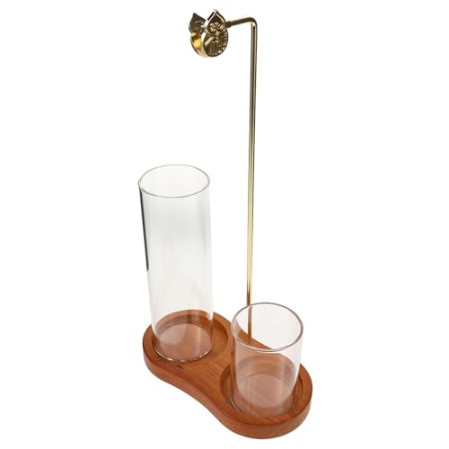 GLEAVI Räuchergefäßhalter Aus Metall Meditationsstabhalter Räuchergefäß Buddha Hand Räucherstäbchenhalter Räuchergefäß Wasserfall Holzkohle Bakhoor von GLEAVI