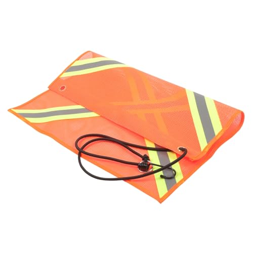 GLEAVI Reflektierende Warnflagge PVC Mesh Wetterfeste Sicherheitsflagge für Anhängerheck Doppelseitig Sichtbar mit Aufhängung Optimiert für Dunkel Straßenverkehrssicherheit GLEAVI Reflektierende Warnflagge PVC Mesh Wetterfeste Sicherheitsflagge für Anhängerheck Doppelseitig Sichtbar mit Aufhängung Optimiert für Dunkel Straßenverkehrssicherheit von GLEAVI