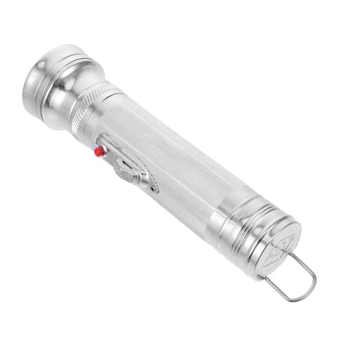 GLEAVI Retro Metall Taschenlampe Tragbare Outdoor Handlampe im Klassischen Jahre Design Langlebig und Einfach zu Bedienen für Notfälle und von GLEAVI