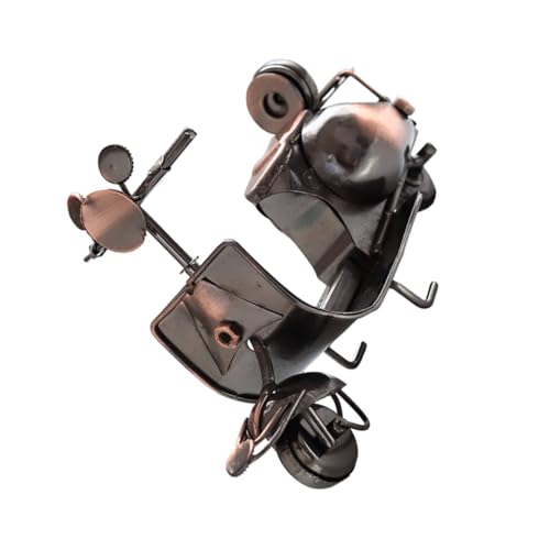 GLEAVI Retro Motorrad Modell Dekoration Mini Wrought Iron Motorradzierfigur Rotkupfer Vintage Schreibtisch Ornament für Büro Zuhause und Ladendeko GLEAVI Retro Motorrad Modell Dekoration Mini Wrought Iron Motorradzierfigur Rotkupfer Vintage Schreibtisch Ornament für Büro Zuhause und Ladendeko von GLEAVI