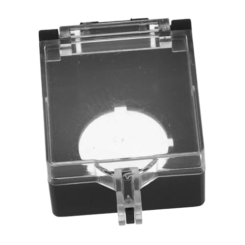 GLEAVI Robuste Knopfabdeckung Not Aus Schutzabdeckung für Wandtaster Staubdicht Langlebig Kompatibel mit Druckknopf und Kippschalter Geeignet für Elektrische Geräte und Notfallstop von GLEAVI