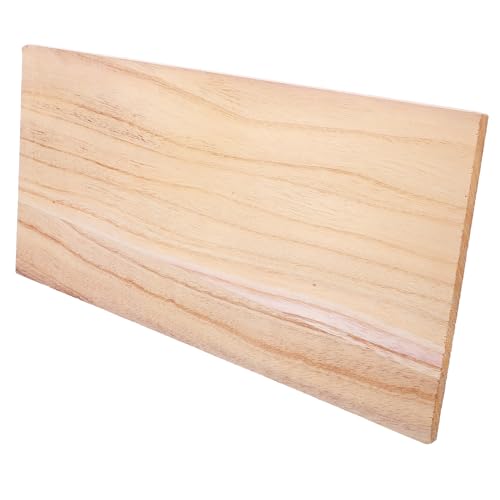 GLEAVI Robuste Rechteckige Holzplatte für Möbelprojekte und Bastelarbeiten Unbehandelte Holzplatte für DIY Anwendungen GLEAVI Robuste Rechteckige Holzplatte für Möbelprojekte und Bastelarbeiten Unbehandelte Holzplatte für DIY Anwendungen von GLEAVI