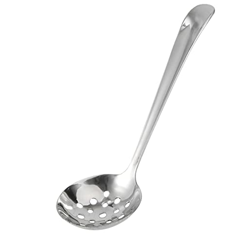 GLEAVI Robuster Suppenlöffel mit Langem Griff Vielseitig Einsetzbar als Hot Pot Löffel oder Dessertservierer Langlebig und Spülmaschinengeeignet von GLEAVI