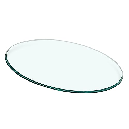 GLEAVI Glasplatte Für Runden Tisch Transparente Tischplatte Aus Gehärtetem Glas Verdickte Glastischplatte Für Beistelltisch Esszimmertisch Klare Glasplatte Für Tischdekoration Zu GLEAVI Glasplatte Für Runden Tisch Transparente Tischplatte Aus Gehärtetem Glas Verdickte Glastischplatte Für Beistelltisch Esszimmertisch Klare Glasplatte Für Tischdekoration Zu von GLEAVI