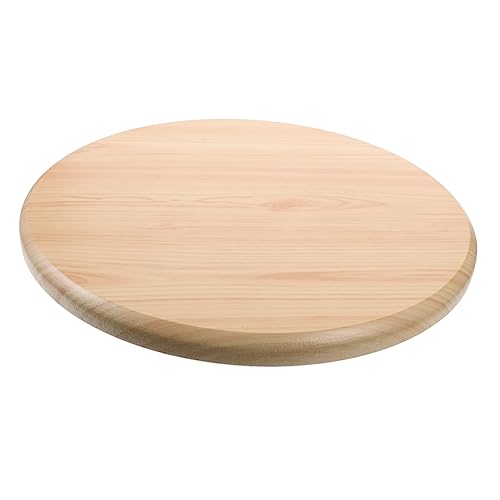 GLEAVI Runder Holzstuhl Sitzfläche Ersatz Hocker Sitzteil aus Holz Robust Langlebig Glatte Oberfläche Einfach zu Reinigen für Barhocker Küchenstuhl und Esszimmerstuhl von GLEAVI