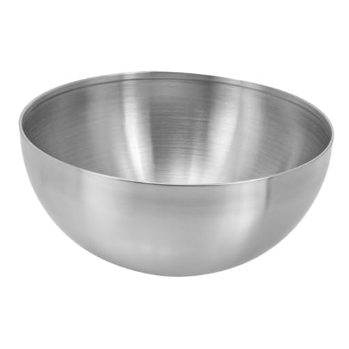 GLEAVI Salatschüssel Silber Multifunktionale Küchenschale Stapelbar Leicht Langlebig Vielseitig für Salat Suppe Nudeln Obst Gemüse Home Essential GLEAVI Salatschüssel Silber Multifunktionale Küchenschale Stapelbar Leicht Langlebig Vielseitig für Salat Suppe Nudeln Obst Gemüse Home Essential von GLEAVI