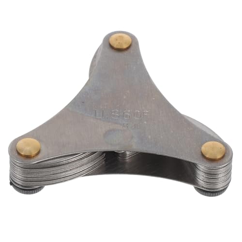 GLEAVI Schraubengewindelehre Carbonstahl Präzises Gewindemaßprüfgerät Mit Klarem Messskala Ergonomisch Für Industrie Werkstatt Heimgebrauch von GLEAVI