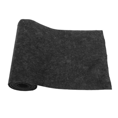GLEAVI Schwarze Schwimmbad Matte rutschfeste Wasserabsorbierende Pool Bodenschutzmatte für Oberirdische Pools Spa Badewanne und Trailer Anwendung Langlebige Filz Unterlage von GLEAVI