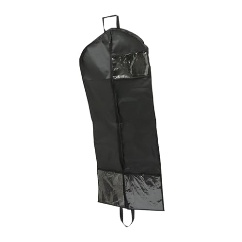 GLEAVI Schwarzer Leichter Kleidersack aus Polyester mit Reißverschluss Atmungsaktivem Staubschutz und Großem Format für Mäntel und Anzüge Wiederverwendbar und Waschbar Praktische GLEAVI Schwarzer Leichter Kleidersack aus Polyester mit Reißverschluss Atmungsaktivem Staubschutz und Großem Format für Mäntel und Anzüge Wiederverwendbar und Waschbar Praktische von GLEAVI