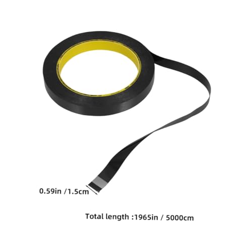 GLEAVI Schwarzes Lichtblockierendes Klebeband Selbstklebend Starke Abdunkelung für LED lichtabdeckung Elektronikschutz Heimkino Vielseitige Lichtabschirmende Klebefolie GLEAVI Schwarzes Lichtblockierendes Klebeband Selbstklebend Starke Abdunkelung für LED lichtabdeckung Elektronikschutz Heimkino Vielseitige Lichtabschirmende Klebefolie von GLEAVI