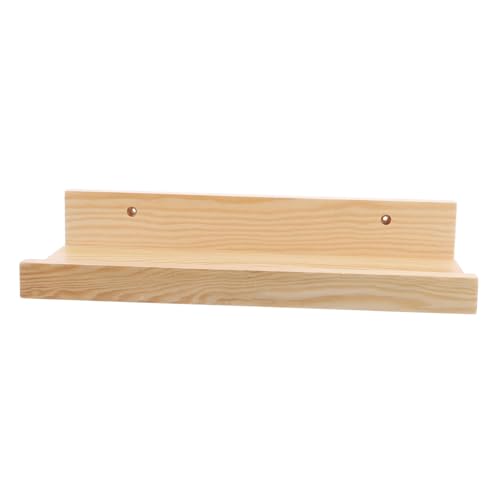 GLEAVI Schwebendes Wandregal aus Holz Wandregal für Wohnzimmer und Platzsparende Aufbewahrungslösung GLEAVI Schwebendes Wandregal aus Holz Wandregal für Wohnzimmer und Platzsparende Aufbewahrungslösung von GLEAVI