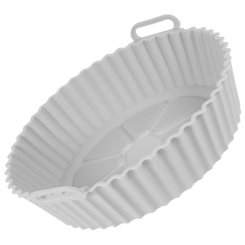 GLEAVI Silikon Airfryer Matte Wiederverwendbarer Antihaft Backform Einsatz Hitzebeständig für Heißluftfritteuse Küchenzubehör zum Schutz und Leichteren Reinigen von GLEAVI