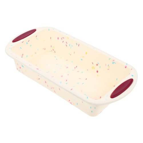 GLEAVI Silikon Backform Toastbrot Antihaft Flexibel Brotbackform für DIY Kuchen und Brot Hitzebeständig Leicht zu Reinigen für Zuhause und Familienessen von GLEAVI