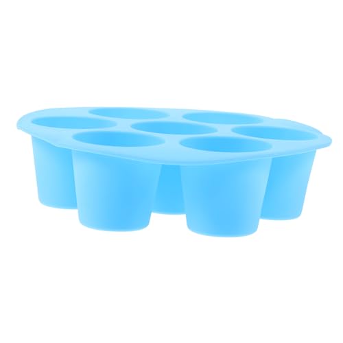 GLEAVI Silikon Kuchenform Muffin Backform Antihaft Backbecher für Pudding und Desserts Spülmaschinenfest für Luftfritteusen von GLEAVI