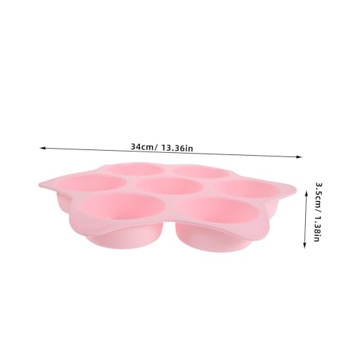 GLEAVI Silikonform Zum Backen Mit Mulden Antihaftbeschichtung Für Mini-Quiche Mini-käsekuchen Muffins Und Cupcakes Runde Backform Für Fleisch Kuchen Brot von GLEAVI