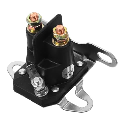 GLEAVI Solenoid Relais für Rasenmäher Langlebiger Starter Magnetrelais für Verschiedene Autos Installieren Kompatibel mit Zahlreichen Marken Verschleißfest und Robust GLEAVI Solenoid Relais für Rasenmäher Langlebiger Starter Magnetrelais für Verschiedene Autos Installieren Kompatibel mit Zahlreichen Marken Verschleißfest und Robust von GLEAVI