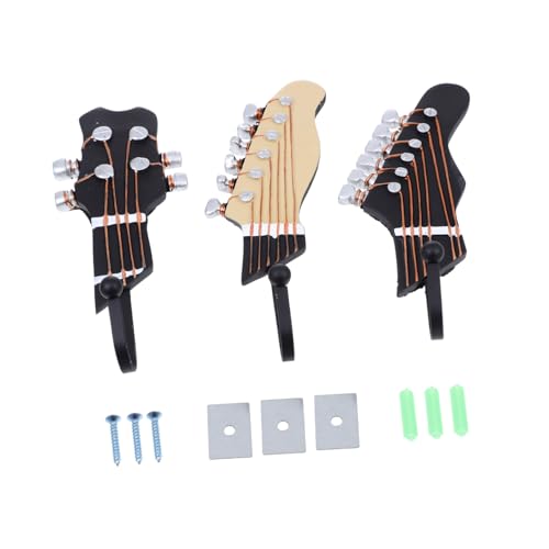 GLEAVI Teiliges Nordic Wandhaken in Gitarrenform aus Hochwertigem Metall und Widerstandsfähigem Resin Platzsparend Vielseitig für Kleidung Schlüssel Handtücher für Wohnzimmer Bad Küche GLEAVI Teiliges Nordic Wandhaken in Gitarrenform aus Hochwertigem Metall und Widerstandsfähigem Resin Platzsparend Vielseitig für Kleidung Schlüssel Handtücher für Wohnzimmer Bad Küche von GLEAVI