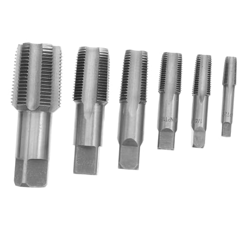 GLEAVI Teiliges Npt Rohrgewindebohrer Set Präzise Handgewindebohrer aus Stahl Vielseitig für Rohrgewinde Reparatur DIY und Professionelle Installation Langlebig und Einfach zu Bedienen GLEAVI Teiliges Npt Rohrgewindebohrer Set Präzise Handgewindebohrer aus Stahl Vielseitig für Rohrgewinde Reparatur DIY und Professionelle Installation Langlebig und Einfach zu Bedienen von GLEAVI
