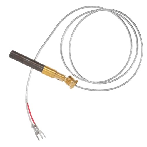 GLEAVI Thermopile Aluminiumfolie Thermoelement für Gasgeräte Einsetzbar für Kamin Wasserheizer und Fritteuse Schnelle Installation Hohe Zuverlässigkeit und Langlebigkeit von GLEAVI