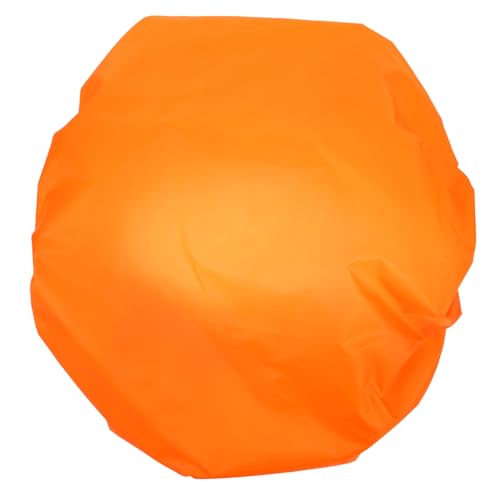 GLEAVI Toilettendeckel Schutzbezug aus Polyester Waschbar und Wiederverwendbar Einsetzbar Orange Hautfreundlich und Bequem für Toilette von GLEAVI