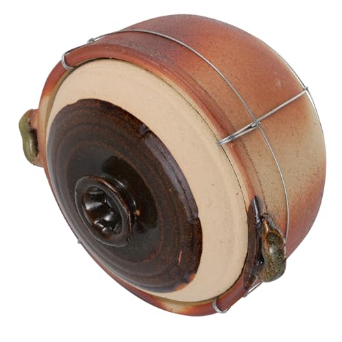 GLEAVI Tontopf Zum Kochen Aus Keramik Kleiner Suppentopf Mit Deckel Steinguttopf Für Eintöpfe Und Traditionelle Gerichte Isoliert Und Hitzebeständig GLEAVI Tontopf Zum Kochen Aus Keramik Kleiner Suppentopf Mit Deckel Steinguttopf Für Eintöpfe Und Traditionelle Gerichte Isoliert Und Hitzebeständig von GLEAVI