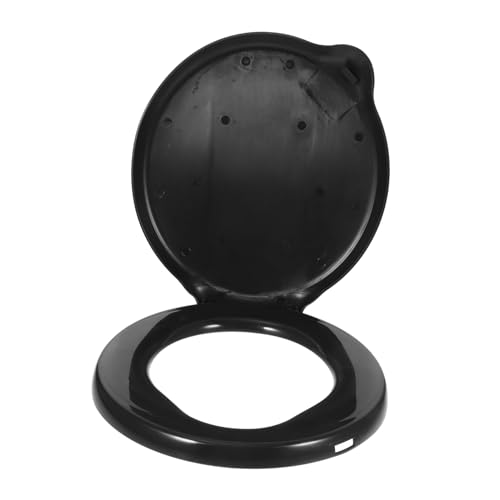 GLEAVI Tragbarer Camping Toilettensitz Klodeckel Großer Faltbarer Eimer Toilettenaufsatz für Erwachsene Outdoor Nutzung Abnehmbar Leicht zu Reinigen Robust und Komfortabel von GLEAVI